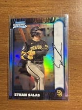 2024 Bowman Chrome 1999 Bowman Chrome 25th Anniversary Ethan Salas #BC25-13 card
