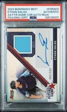 2024 Bowman's Best 2024 MLB All-Star Futures Game Autograph Relics Ethan Salas #FGRA-ES card