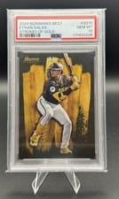2024 Bowman's Best Strokes of Gold Ethan Salas #SG-10 card