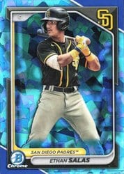 2024 Bowman Sapphire Edition Base Set Ethan Salas #BCP-102 card