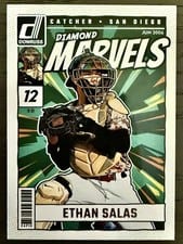 2024 Donruss Diamond Marvels Ethan Salas #9 card