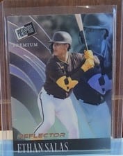 2024 Leaf Press Pass Premium Baseball Retro Ethan Salas #RB-28 card