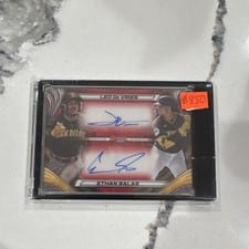 2024 Bowman's Best Dual Autographs Ethan Salas / Leo De Vries #DA-DS card