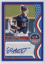 2025 Panini Stars & Stripes 13U/14U National Team Signatures Ethan Stewart #NTS-ES card