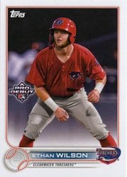 2022 Topps Pro Debut Base Set Ethan Wilson #PD-39 card