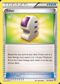Plasma Storm Ether #121 card