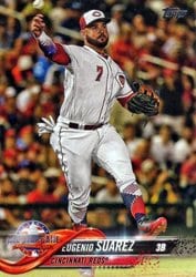 2018 Topps Update Base Set Eugenio Suarez #US49 card