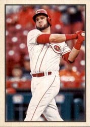 2019 Bowman Heritage Base Set Eugenio Suarez #53VR-114 card