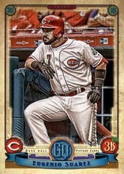 2019 Topps Gypsy Queen Base Set Eugenio Suarez #72 card