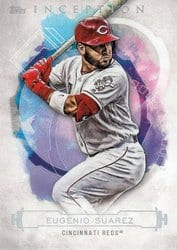 2019 Topps Inception Base Set Eugenio Suarez #72 card