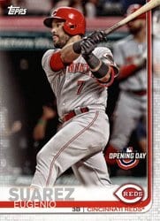 2019 Topps Opening Day Base Set Eugenio Suarez #30 card