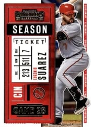 2020 Panini Contenders Base Set Eugenio Suarez #10 card