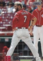 2020 Stadium Club Base Set Eugenio Suarez #38 card