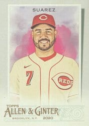 2020 Topps Allen & Ginter Base Set Eugenio Suarez #188 card