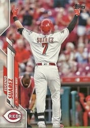 2020 Topps Base Set Eugenio Suarez #465b card