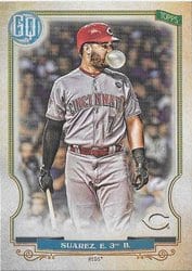 2020 Topps Gypsy Queen Base Set Eugenio Suarez #105 card