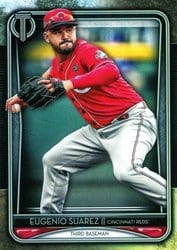 2020 Topps Tribute Base Set Eugenio Suarez #15 card