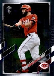 2021 Topps Chrome Ben Baller Edition Base Set Eugenio Suarez #145 card