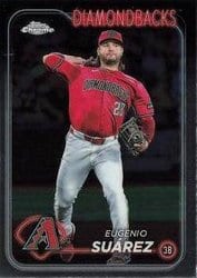 2024 Topps Chrome Update Base Set Eugenio Suárez #USC74 card