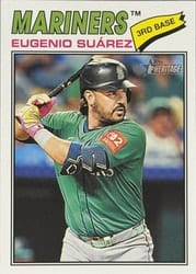 2026 Topps Heritage Base Set Eugenio Suárez #29 card