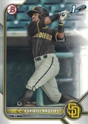 2022 Bowman Prospects Euribiel Angeles #BP-32 card