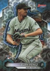 2023 Bowman's Best Base Set Eury Pérez #34 card