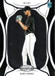 2023 Panini Chronicles Certified Eury Perez #29 card