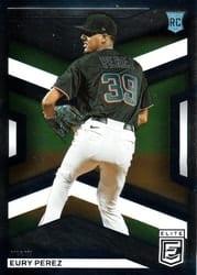 2023 Panini Chronicles Elite Eury Perez #17 card