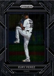 2023 Panini Prizm Base Set Eury Perez #17 card