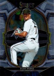 2023 Panini Select Base Set Eury Perez #72 card