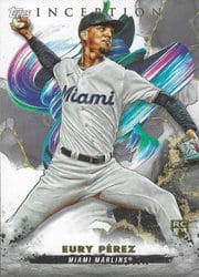 2023 Topps Inception Base Set Eury Pérez #117 card