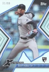2023 Topps Xpectations Base Set Eury Pérez #13 card