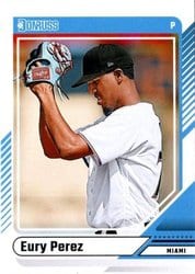 2024 Donruss Base Set Eury Perez #19 card