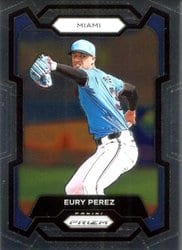 2024 Panini Prizm Base Set Eury Perez #19 card