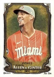 2024 Topps Allen & Ginter Base Set Eury Pérez #18 card