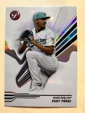2024 Topps Pristine Base Set Eury Pérez #108 card
