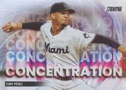 2025 Stadium Club Concentration Eury Pérez #C-25 card