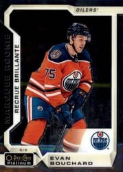 2018-19 O-Pee-Chee Platinum Base Set Evan Bouchard #157 card