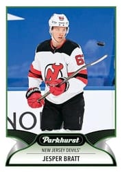 2021-22 Parkhurst Base Set Evan Bouchard #156 card
