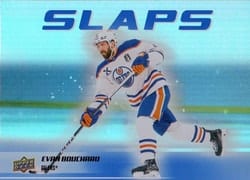 2025-26 Upper Deck Slaps Evan Bouchard #SL-3 card