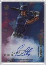 2021 Bowman Inception Autographs Evan Carter #PA-EC card