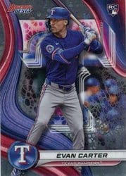 2024 Bowman's Best Base Set Evan Carter #66 card
