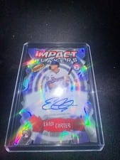 2024 Bowman's Best Impact Players Autographs Evan Carter #IPA-EC card
