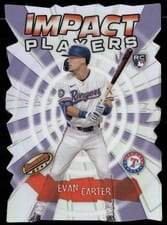 2024 Bowman's Best Impact Players Evan Carter #IP-16 card