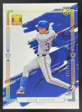 2024 Panini Impeccable Base Set Evan Carter #16 card