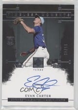 2024 Panini Impeccable Timeless Moments Signatures Evan Carter #TMS-EC card