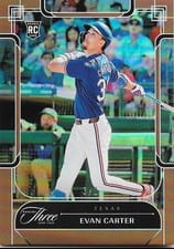 2024 Panini Three and Two Base Set Evan Carter #37 card