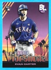 2024 Topps Big League Good Vibrations Evan Carter #GV-23 card