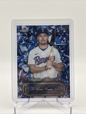 2024 Topps Chrome Sapphire Edition Selections Evan Carter #SS-4 card