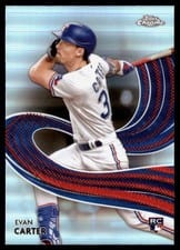 2024 Topps Chrome Strokes Evan Carter #S-23 card